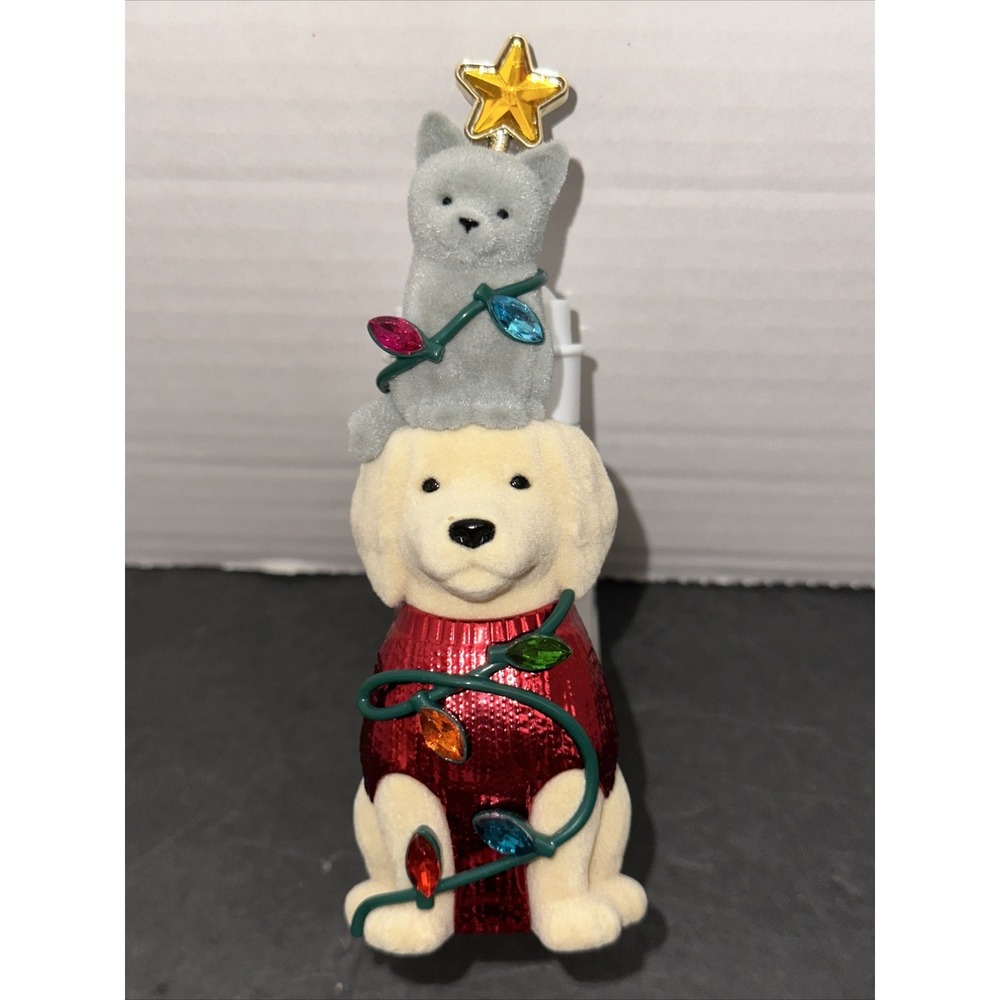Bath & Body Works Christmas Dog and Cat Wallflowers Fragrance Plug Holiday Star